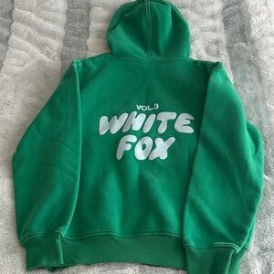White Fox Boutique Vibrant Green hoodie